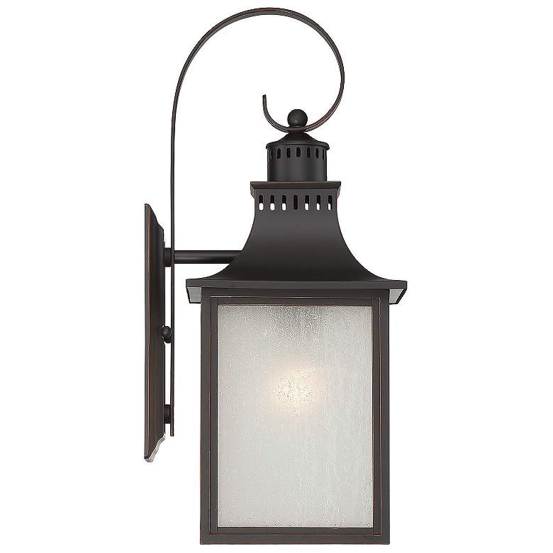 Image 5 Monte Grande 1-Light Outdoor Wall Lantern in English Bronze more views
