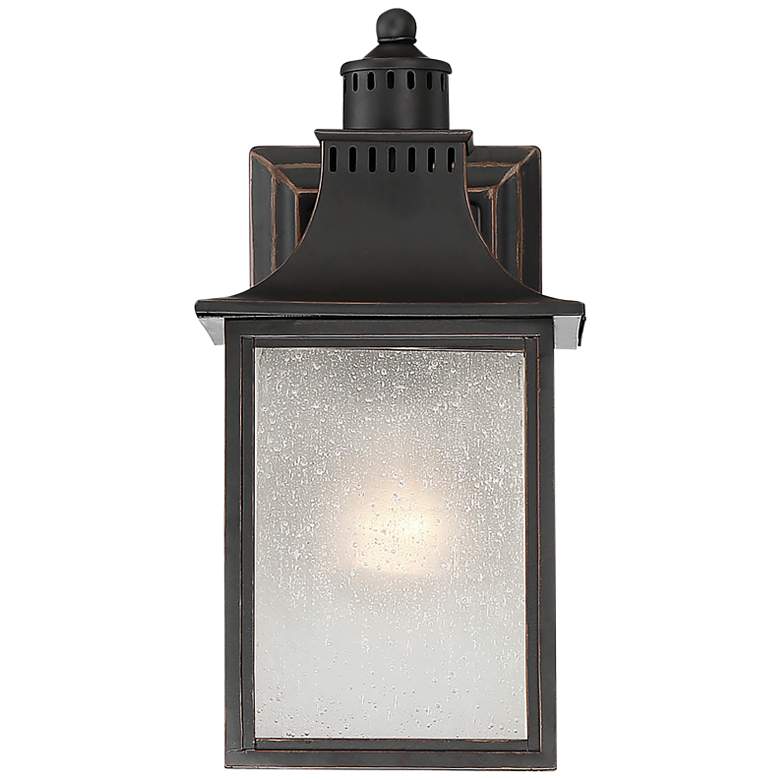 Image 1 Monte Grande 1-Light Outdoor Wall Lantern in English Bronze