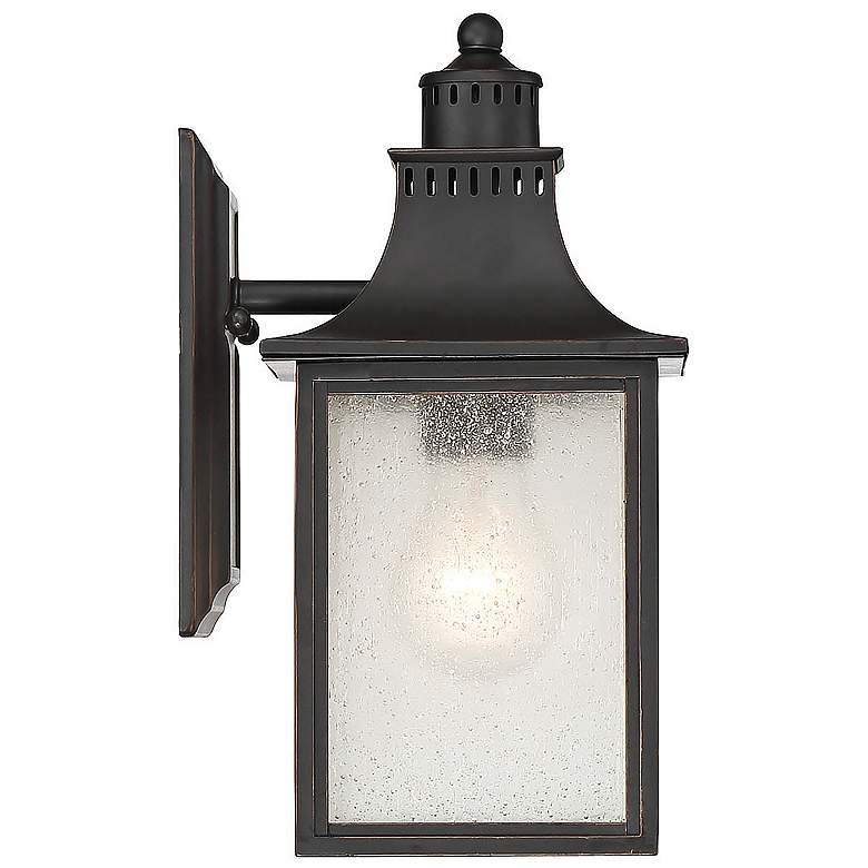 Image 6 Monte Grande 1-Light Outdoor Wall Lantern in English Bronze more views