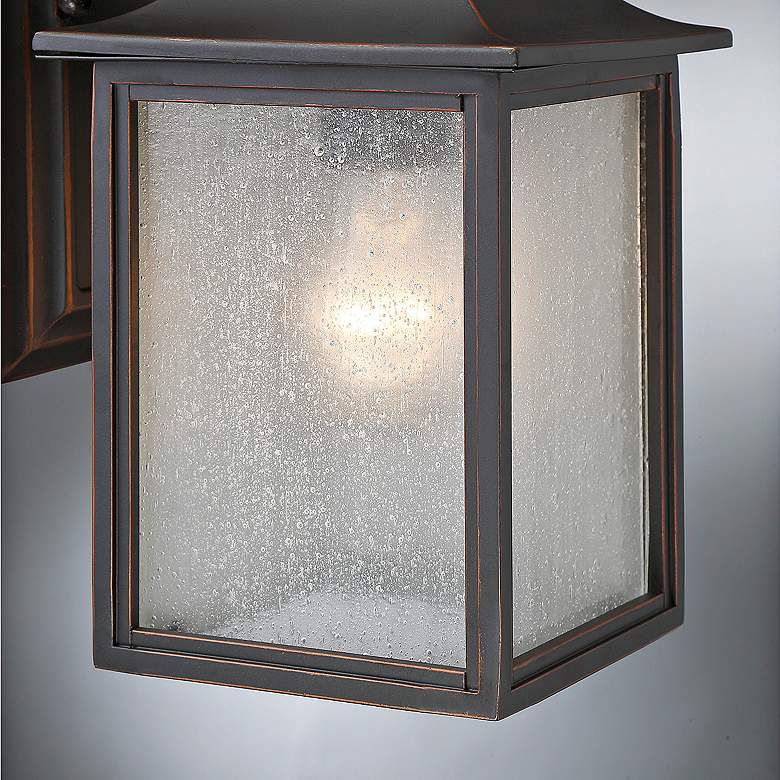 Image 7 Monte Grande 1-Light Outdoor Wall Lantern in English Bronze more views