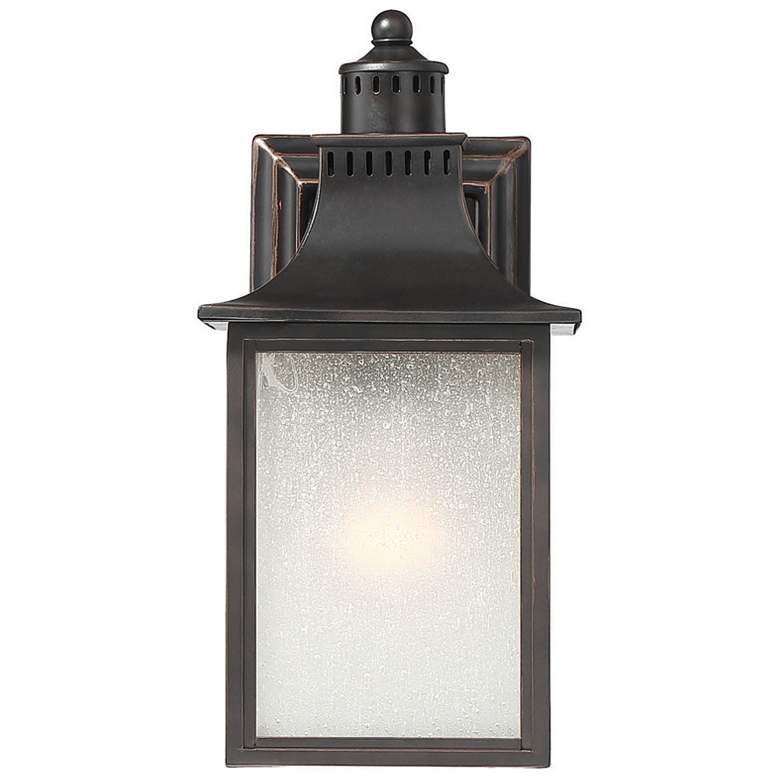 Image 1 Monte Grande 1-Light Outdoor Wall Lantern in Slate