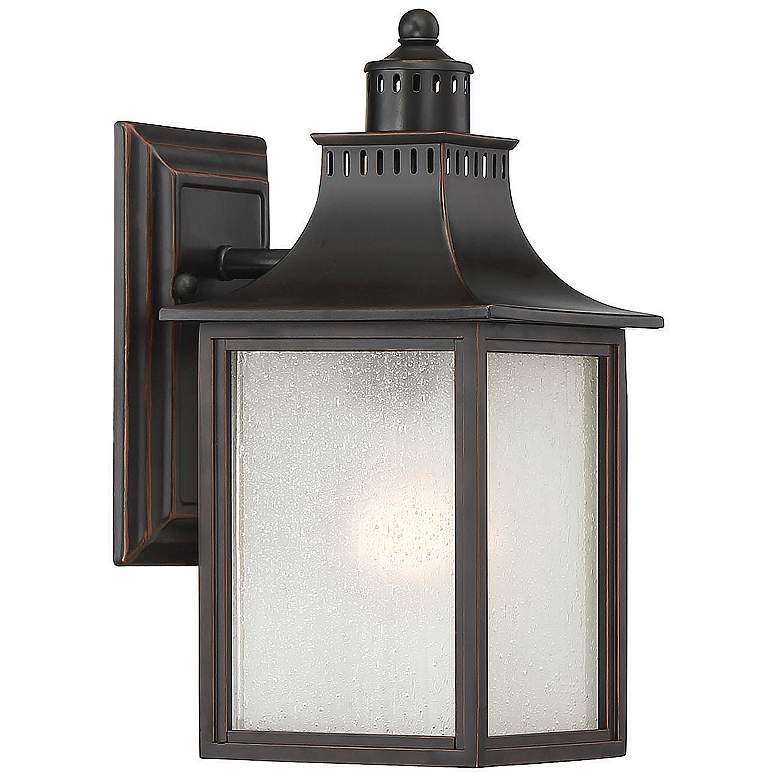 Image 4 Monte Grande 1-Light Outdoor Wall Lantern in Slate more views