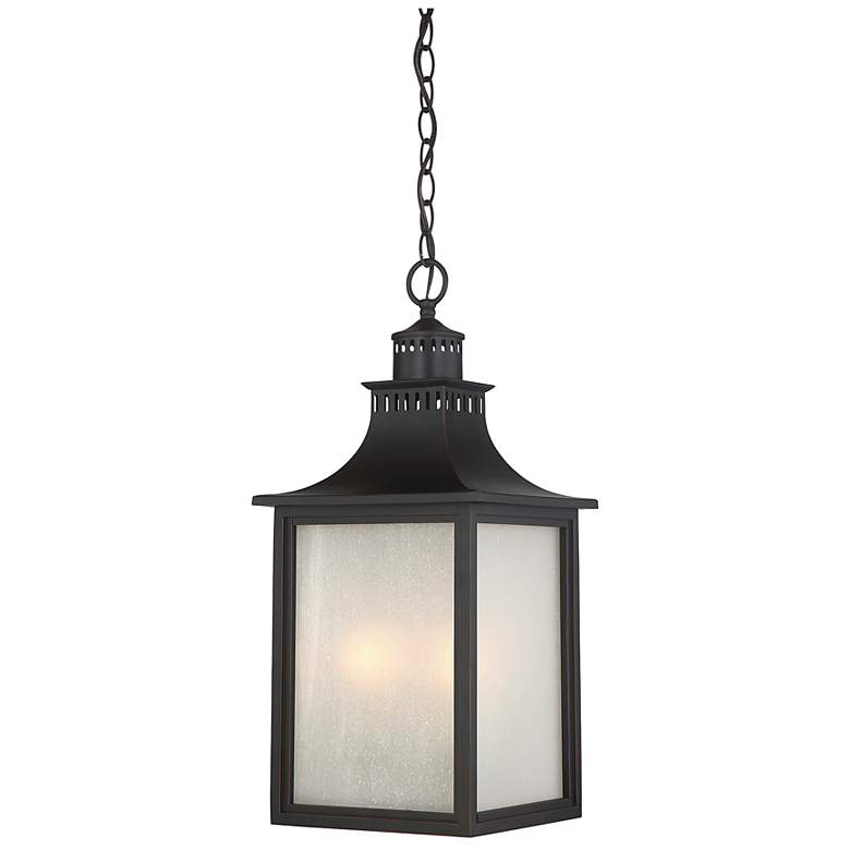Image 1 Monte Grande 22 1/2"H Bronze 3-Light Outdoor Hanging Light