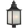 1_Monte Grande 23 3/4" High English Bronze Outdoor Post Light