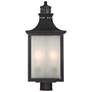 5_Monte Grande 23 3/4" High English Bronze Outdoor Post Light more views