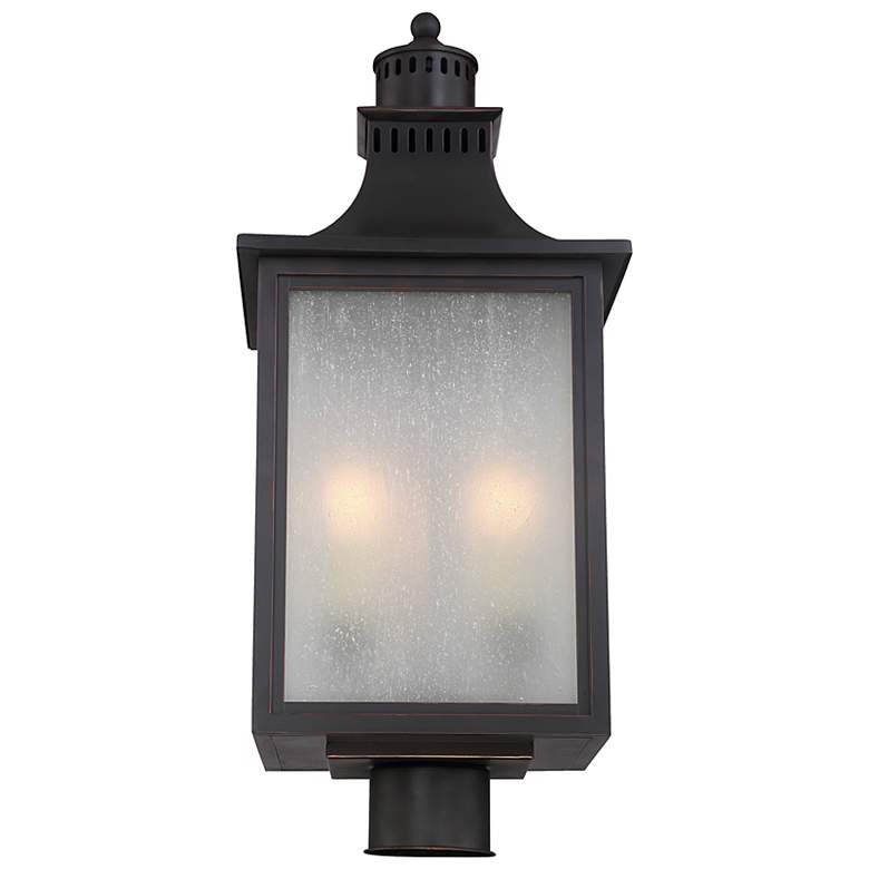 Image 6 Monte Grande 23 3/4" High English Bronze Outdoor Post Light more views