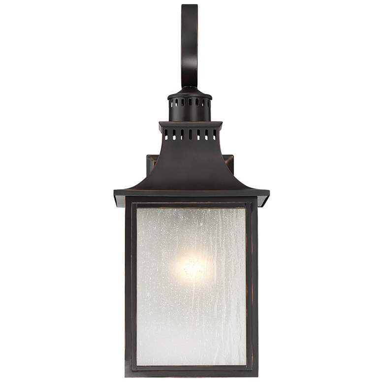 Image 1 Monte Grande 3-Light Outdoor Wall Lantern in Slate