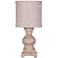 Monte Urn Accent Table Lamp in Stone White Finish