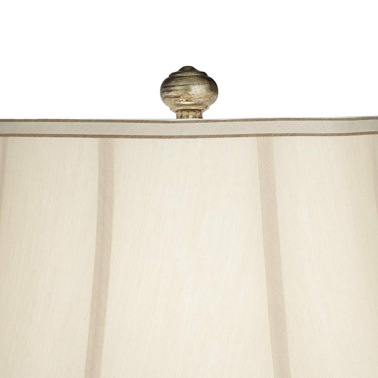 Image 3 Montebello Antique Gold Mercury Glass Table Lamp more views
