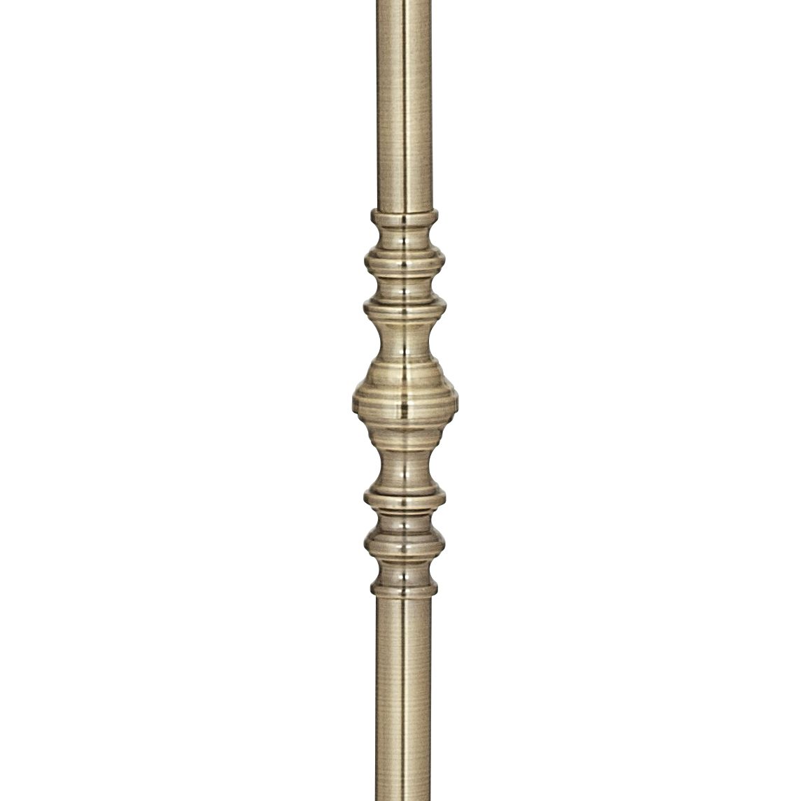 montebello collection antique brass swing arm floor lamp