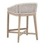 Montecito 27" Natural Gray Mahogany Counter Stool