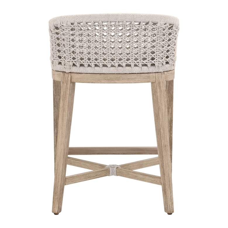 Image 5 Montecito Counter Stool, White Speckle Round Rope, LiveSmart Peyton-Pearl more views