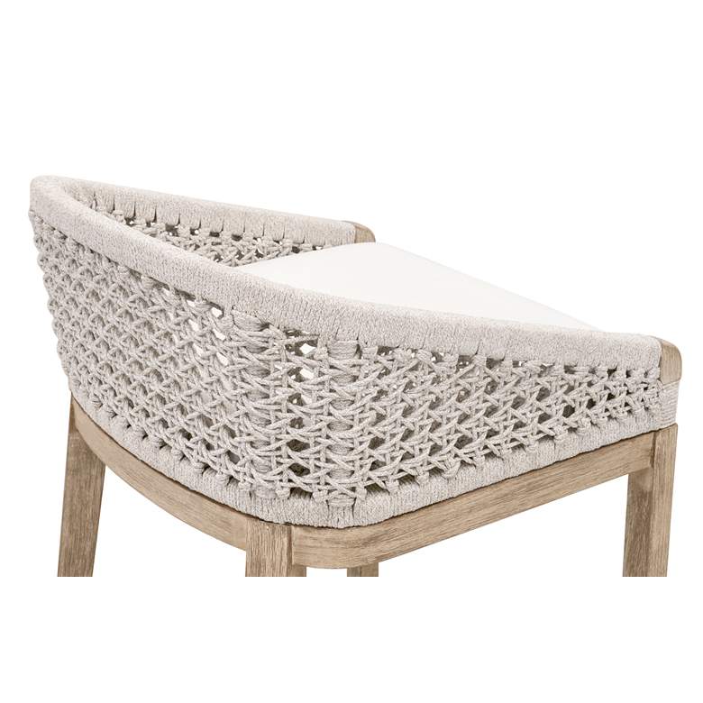 Image 6 Montecito Counter Stool, White Speckle Round Rope, LiveSmart Peyton-Pearl more views