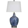 Montego 28" Coastal Styled Blue Table Lamp