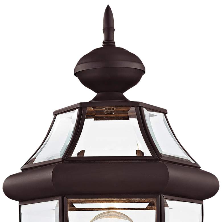 Image 3 Monterey 1 Light Bronze Outdoor Post Top Lantern more views