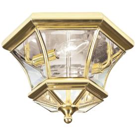 Monterey 10 1/2" Wide Brass Outdoor Ceiling Light Monterey 10 1/2" Wide Brass Outdoor Ceiling Light