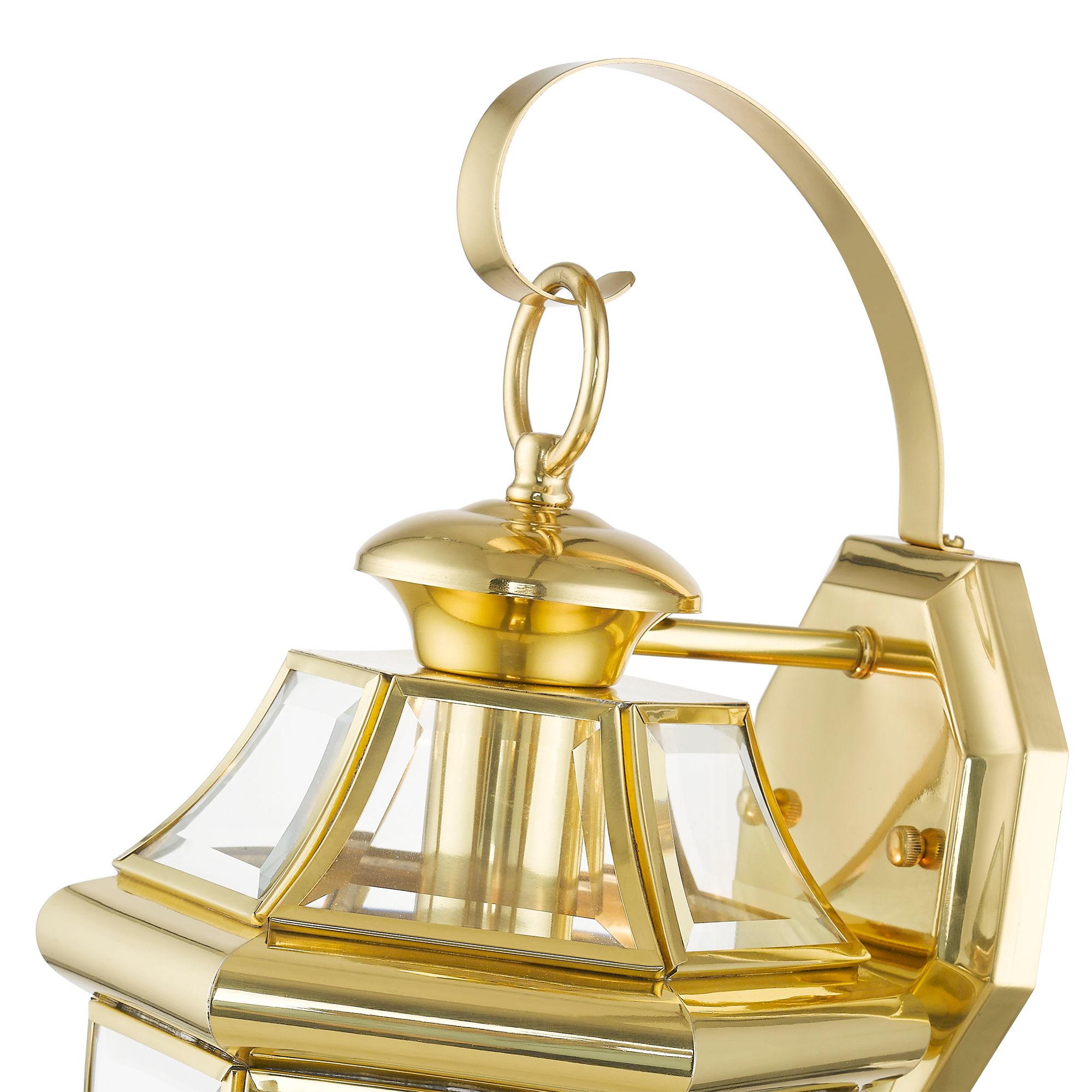 Monterey 12.75-in Antique Brass Outdoor Pendant Light