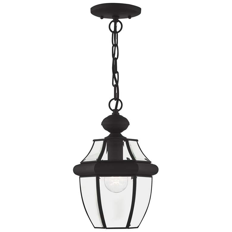 Image 1 Monterey 12.75-in Black Outdoor Pendant Light