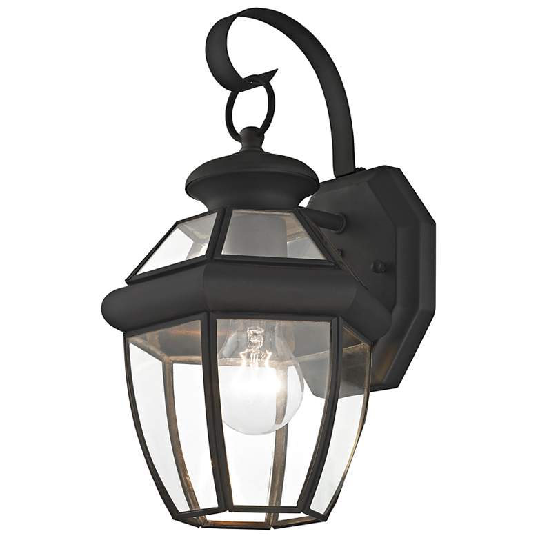 Image 6 Monterey 12 1/2 "High Black Outdoor Wall Light more views
