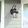6_Monterey 12 1/2 "High Black Outdoor Wall Light more views