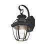 7_Monterey 12 1/2 "High Black Outdoor Wall Light more views