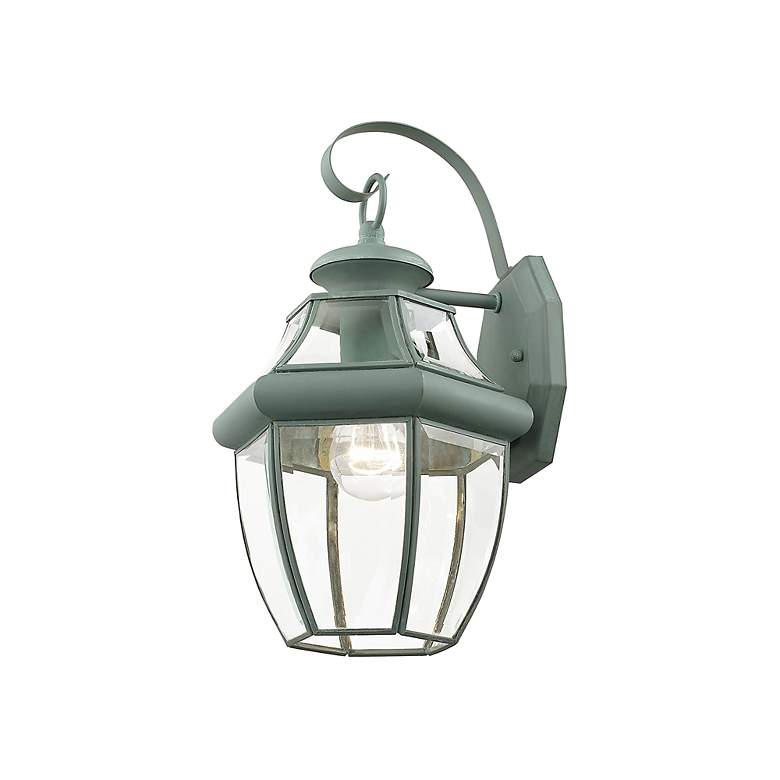 Image 5 Monterey 13-in H Verdigris Medium Base (E-26) Outdoor Wall Light more views
