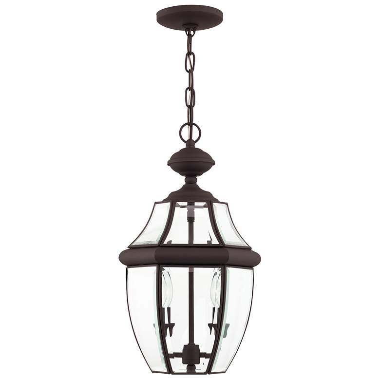 Image 1 Monterey 19-in Bronze Outdoor Pendant Light