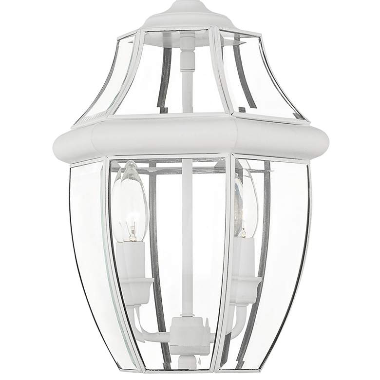 Image 2 Monterey 19 inch High White Lantern Outdoor Hanging Light more views