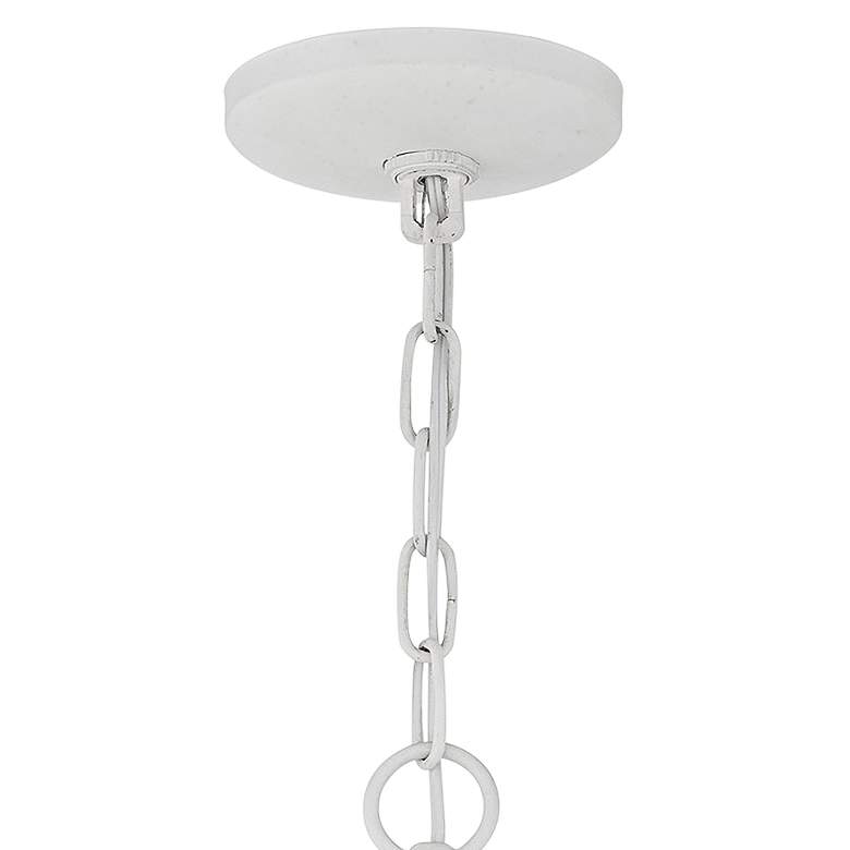 Image 3 Monterey 19" High White Lantern Outdoor Hanging Light more views