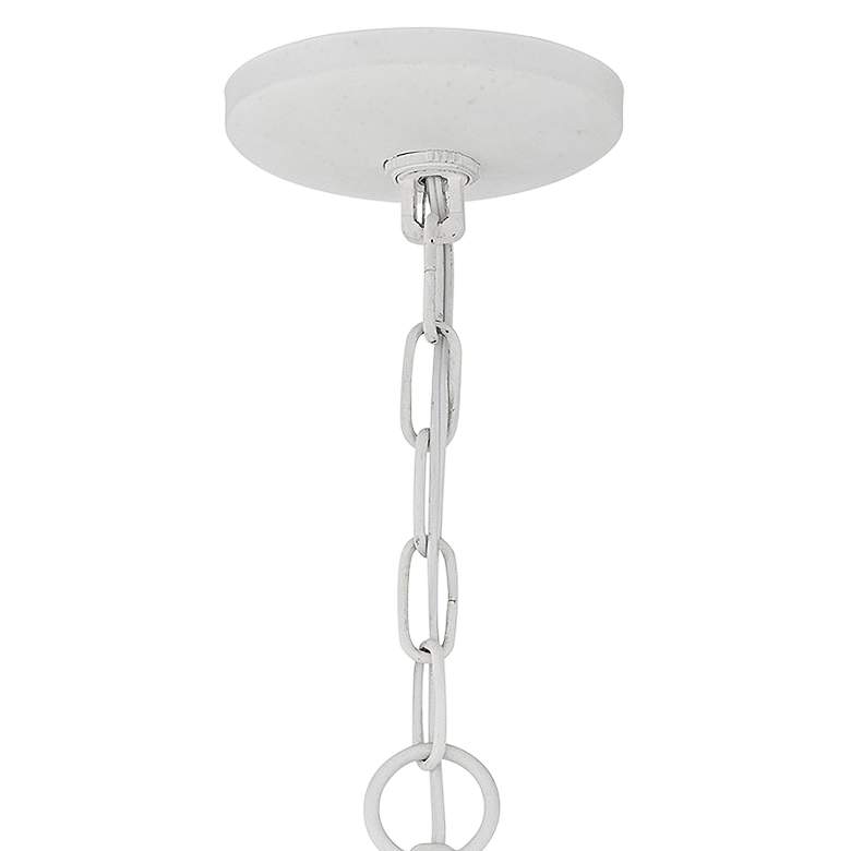 Image 3 Monterey 19 inch High White Lantern Outdoor Hanging Light more views