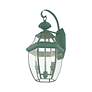 Monterey 20.25-in H Verdigris Candelabra Base (E-12) Outdoor Wall Light