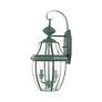 Monterey 20.25-in H Verdigris Candelabra Base (E-12) Outdoor Wall Light