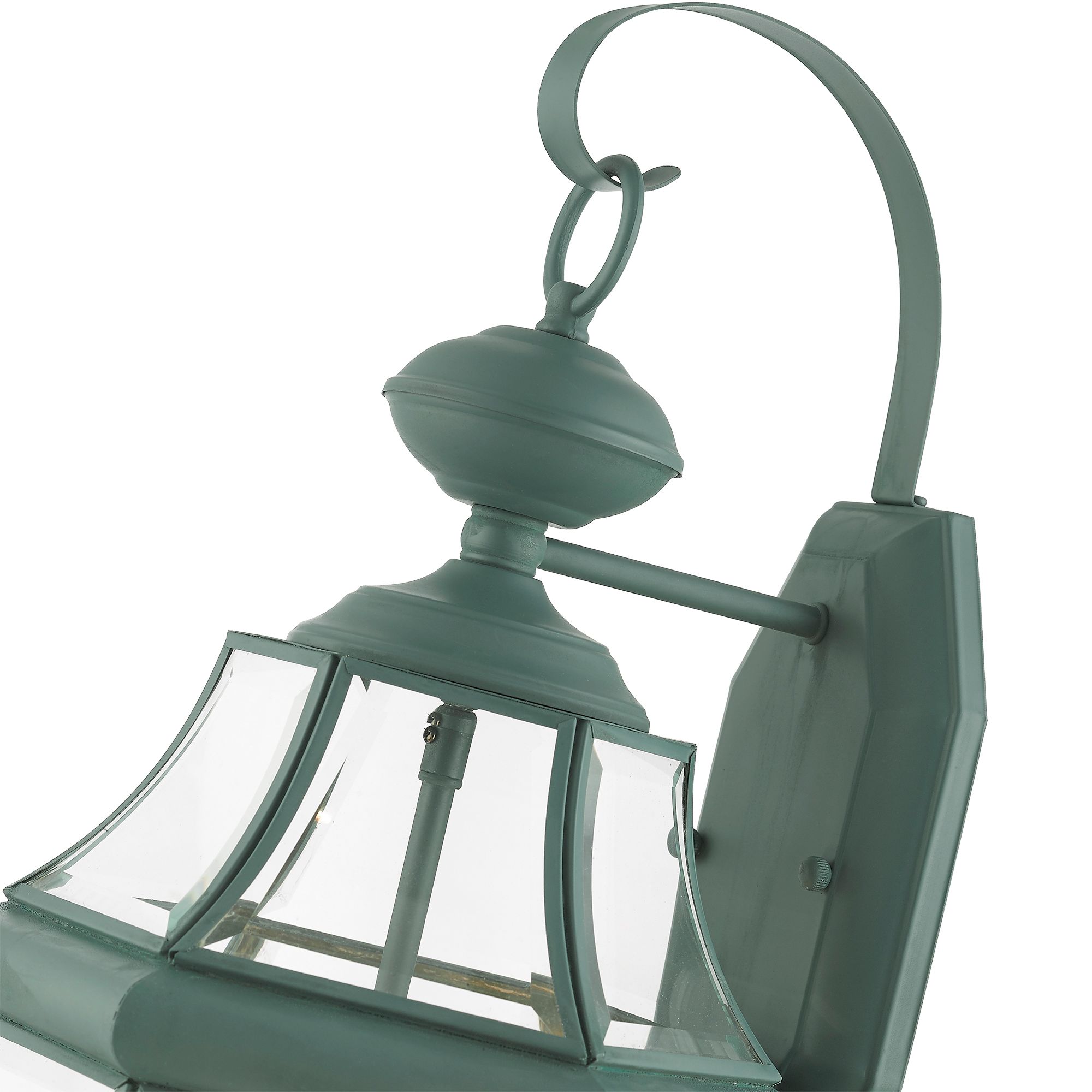 Monterey 20.25-in H Verdigris Candelabra Base (E-12) Outdoor Wall Light