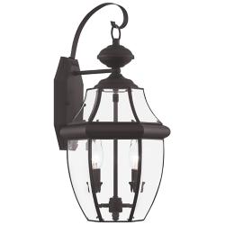 Monterey 20 1/4" High Bronze Outdoor Wall Light
