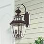 1_Monterey 20 1/4" High Bronze Outdoor Wall Light