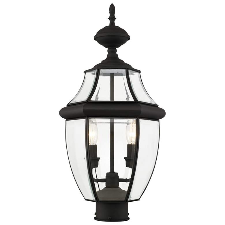 Image 1 Monterey 21.5-in H Black Post Light