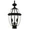 Monterey 21.5-in H Black Post Light