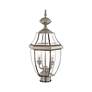 6_Monterey 21 1/2" High Brushed Nickel Outdoor Post Light more views