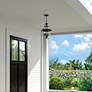 4_Monterey 21" High Black 3-Light Outdoor Hanging Light more views