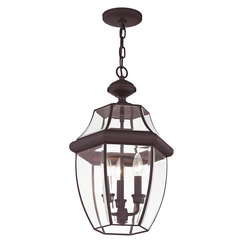 Image 7 Monterey 21" High Bronze 3-Light Outdoor Hanging Light more views