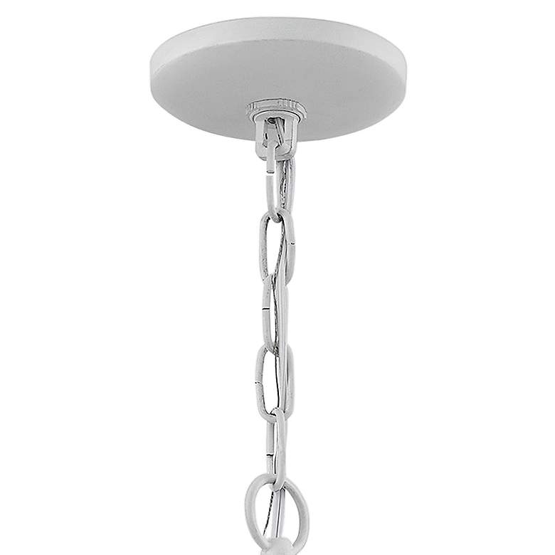 Image 3 Monterey 21" High White Lantern Outdoor Hanging Light more views