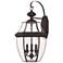 Monterey 22.25-in H Bronze Candelabra Base (E-12) Outdoor Wall Light