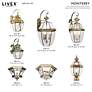 7_Monterey 22 1/2" High Antique Brass Outdoor Wall Light more views