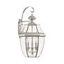4_Monterey 22 1/2"H Brushed Nickel 3-Light Outdoor Wall Light more views