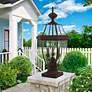 4_Monterey 23 1/2" High Bronze 3-Light Outdoor Post Light more views