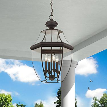 Monterey 25 1/2" High Bronze Outdoor Hanging Light