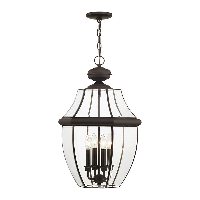 Image 3 Monterey 25 1/2" High Bronze Outdoor Hanging Light more views