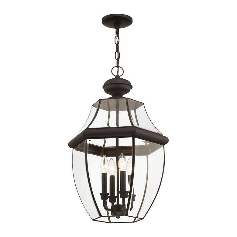 Image 6 Monterey 25 1/2" High Bronze Outdoor Hanging Light more views