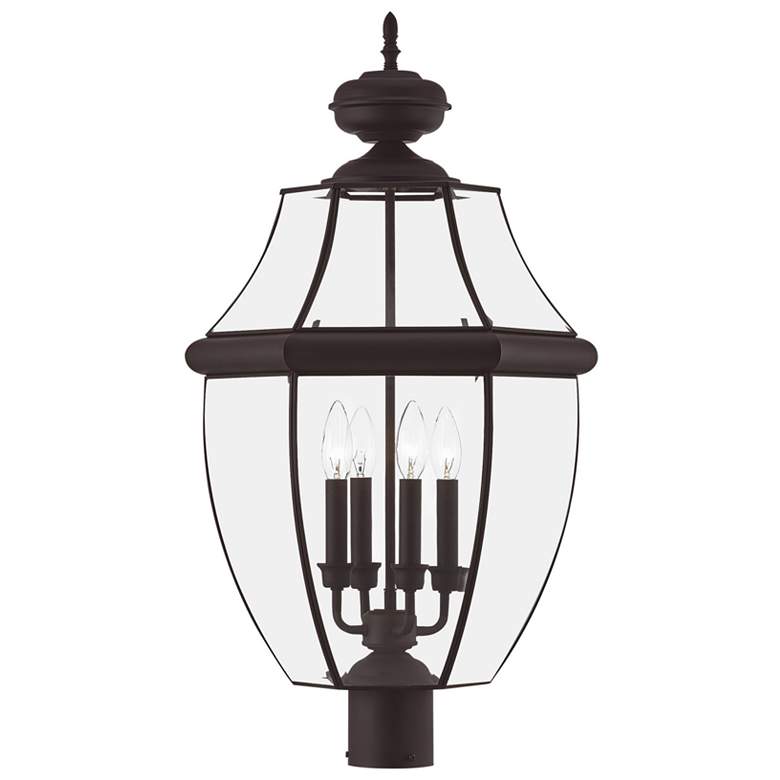 Image 1 Monterey 29-in H Bronze Post Light