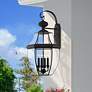 1_Monterey 30-in H Black Candelabra Base (E-12) Outdoor Wall Light